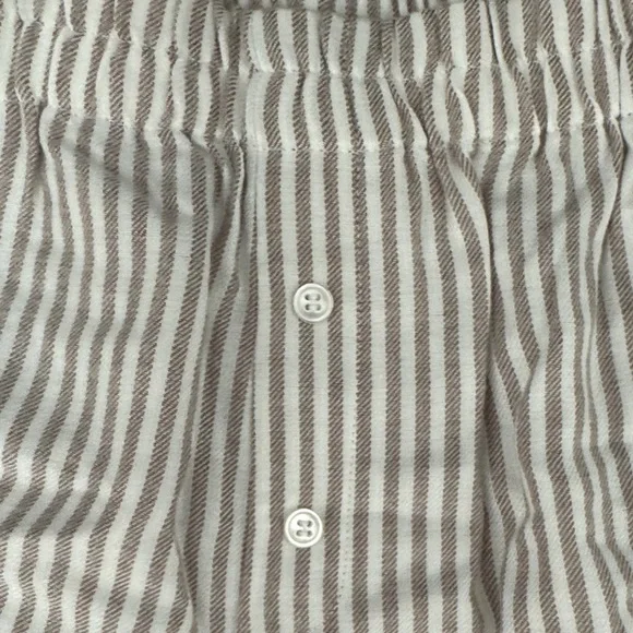 Sincerely Jules White and Gray Striped Pajama Pants - Picture 4 of 4